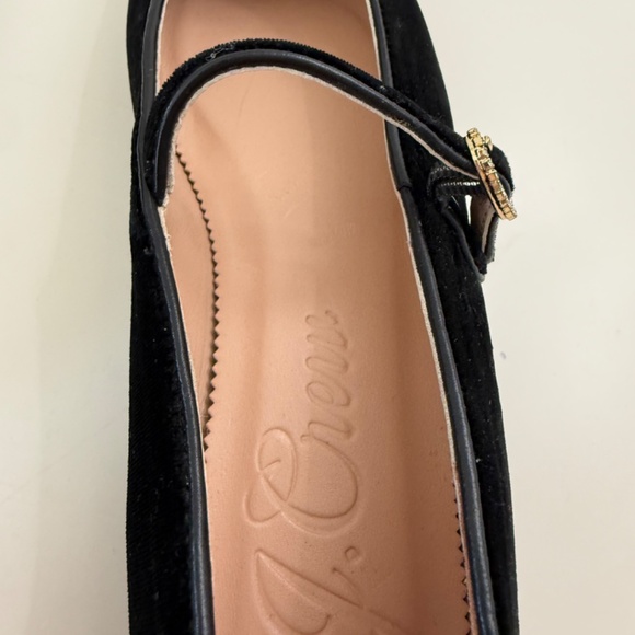 Black Velvet J.Crew Ballet Flats, Size 7.5 - Picture 9 of 16